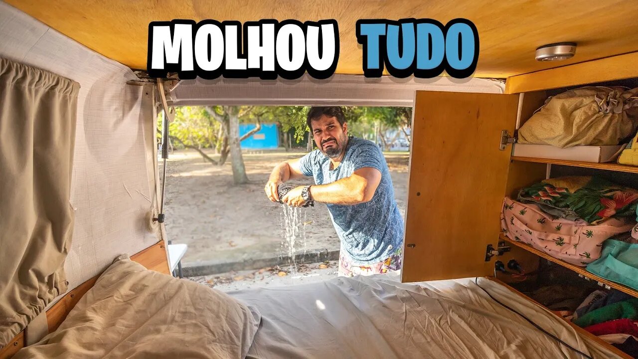 ALAGOU tudo em nossa KOMBI Home | Porto Seguro Bahia - T1 EP.35