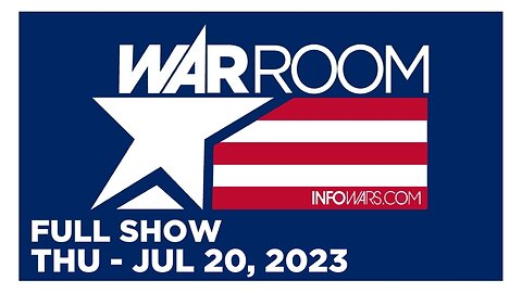 WAR ROOM [FULL] Thursday 7/20/23 • RFK Jr. UNLOADS On House Democrats Who Lied About Him And Tried..