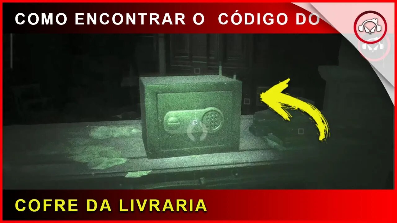 Fobia St Dinfna Hotel, Como encontrar o código do cofre da livraria (Jogo Brasileiro) | Super dica