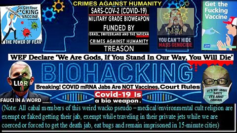 BIOHACKING NANOTECH NIGHTMARE!/ VAXX TRUTH GERMANY! (compilation version)