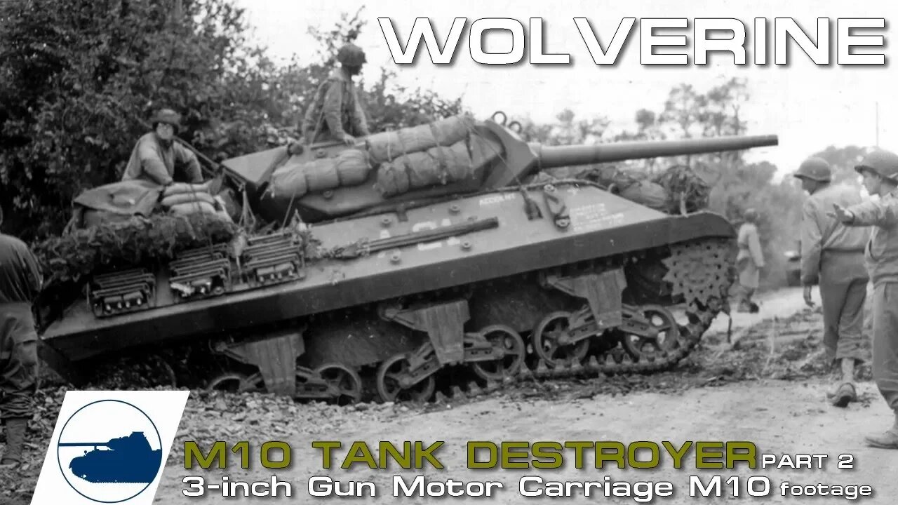 WW2 M10 Wolverine footage. Part 2.