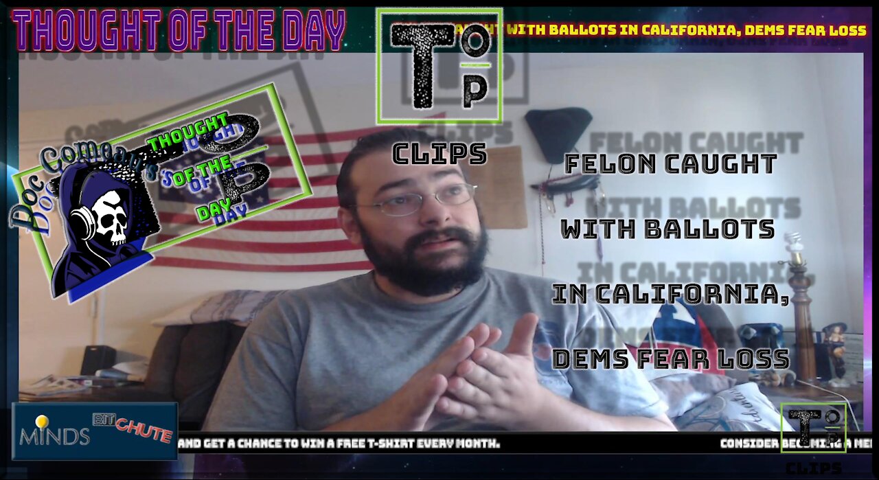 Felon Caught With Ballots In California, Dems Fear Loss (Clean)