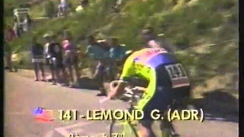 Tour de France 1989 Stage 15 Mountain Individual Time Trial Part 2 2 - YouTube.flv