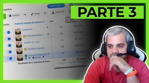 MÉTRICAS DE MINHA CAMPANHA DE PLR COM 1 SEMANA - PARTE 3 | Cortes do Berger