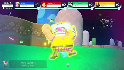 All-Star Summit Course Gameplay - Mario Golf: Super Rush