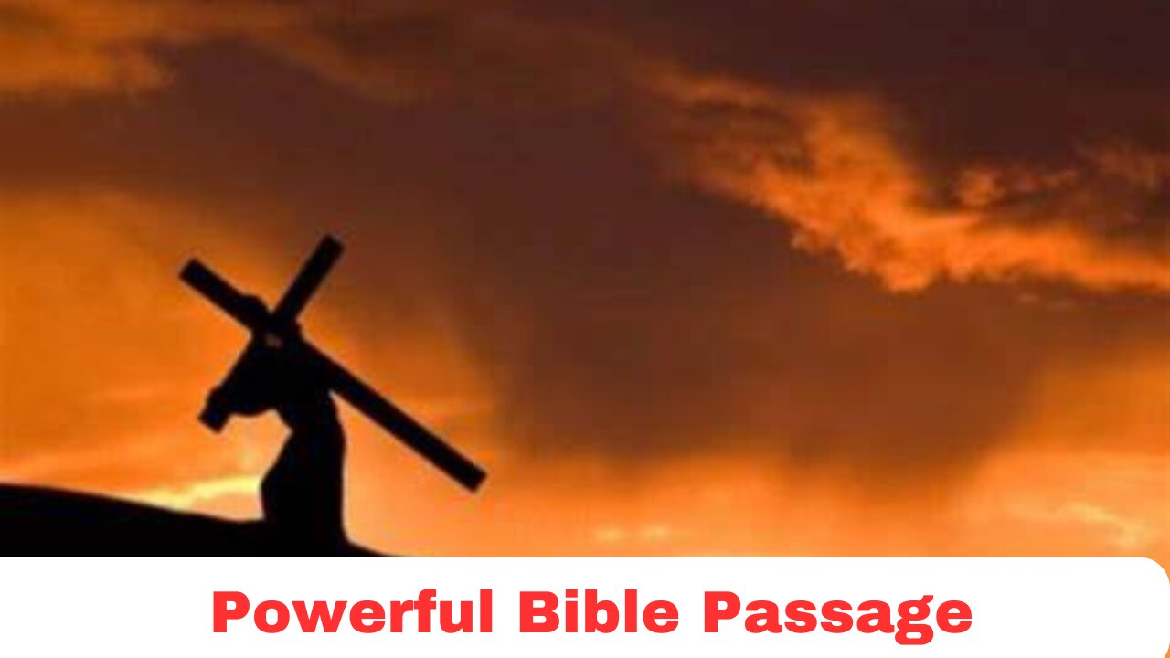 This Powerful Bible Passage - Be Yourself