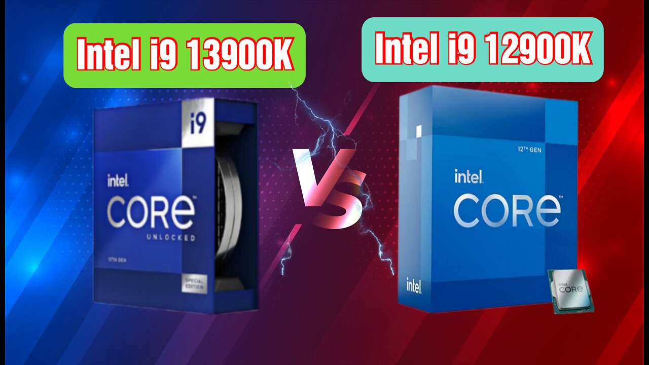 i9 13900k vs i9 12900k