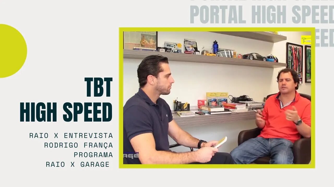 TBT High Speed | Raio X Garage | Rodrigo França | Raio X Entrevista | Temporada 2 | Episódio 4