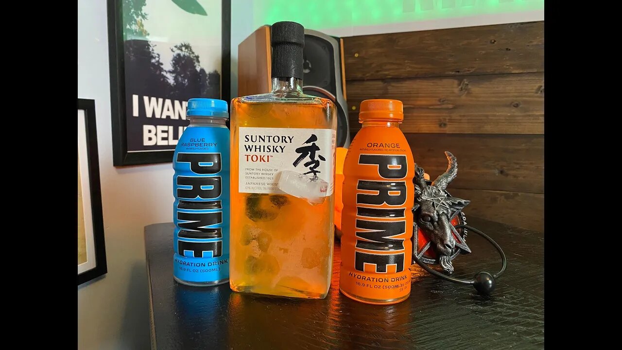 iMbibes | Ep 21 - Suntory Whisky Toki, Prime Blue Raspberry, Prime Orange