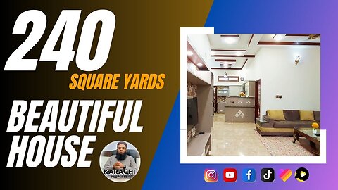 Beautiful House For Sale - 240 Square Yards Gulshan-e-Maymar