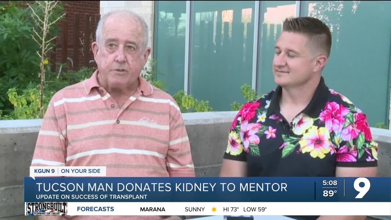 Tucson father donates kidney to lifelong mentor