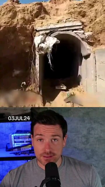 Rocket factory under ground? It's all possible in Gaza!