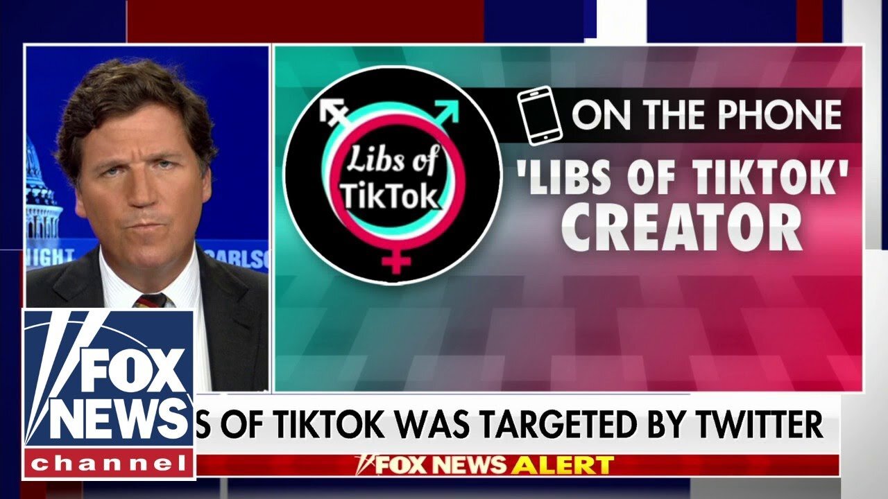 'Libs of TikTok' creator speaks to Tucker on being blacklisted by Twitter