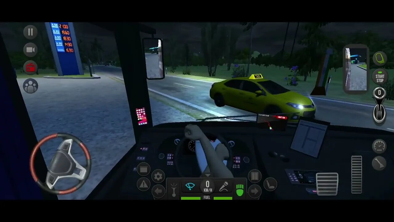 Washington to Las Vegas Passenger Bus Driving Long Route Bus Simulator:Ultimate Bus Gameplay🚍✨️