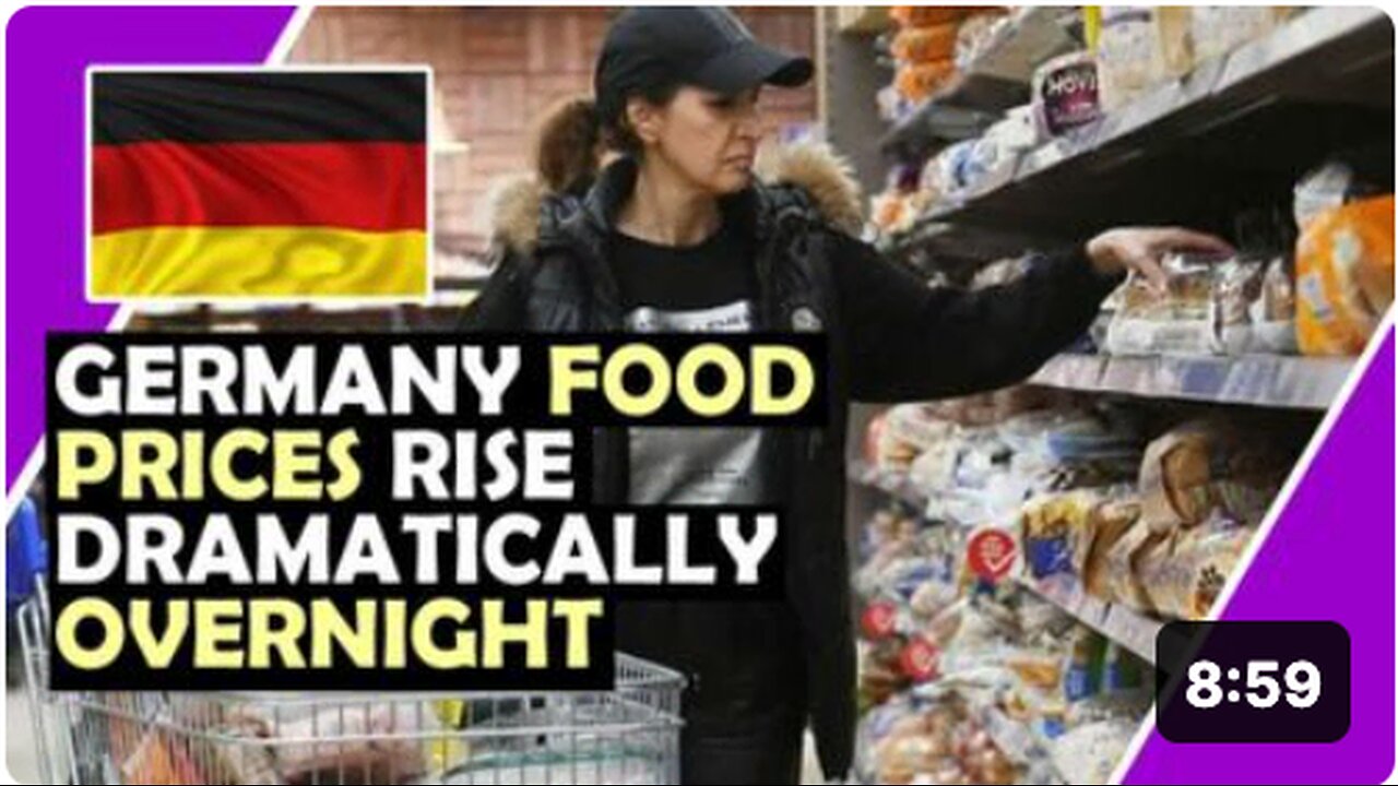 GERMANY Food Prices Rise 20-50% Overnight