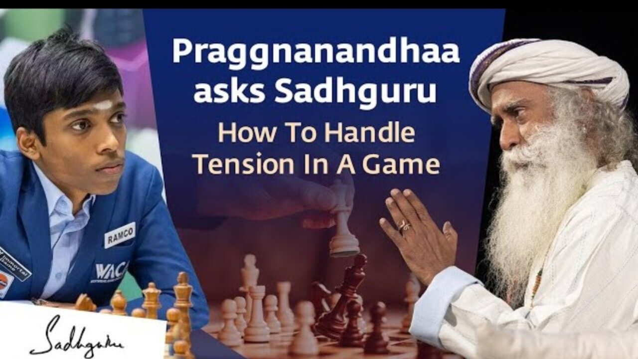 Praggnanandhaa Asks:How to Handle Tension in a Game | Chess world Cup