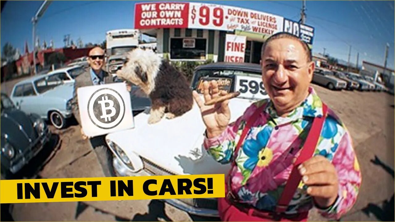 Bitcoin! WHY you should INVEST in cars instead 🤔