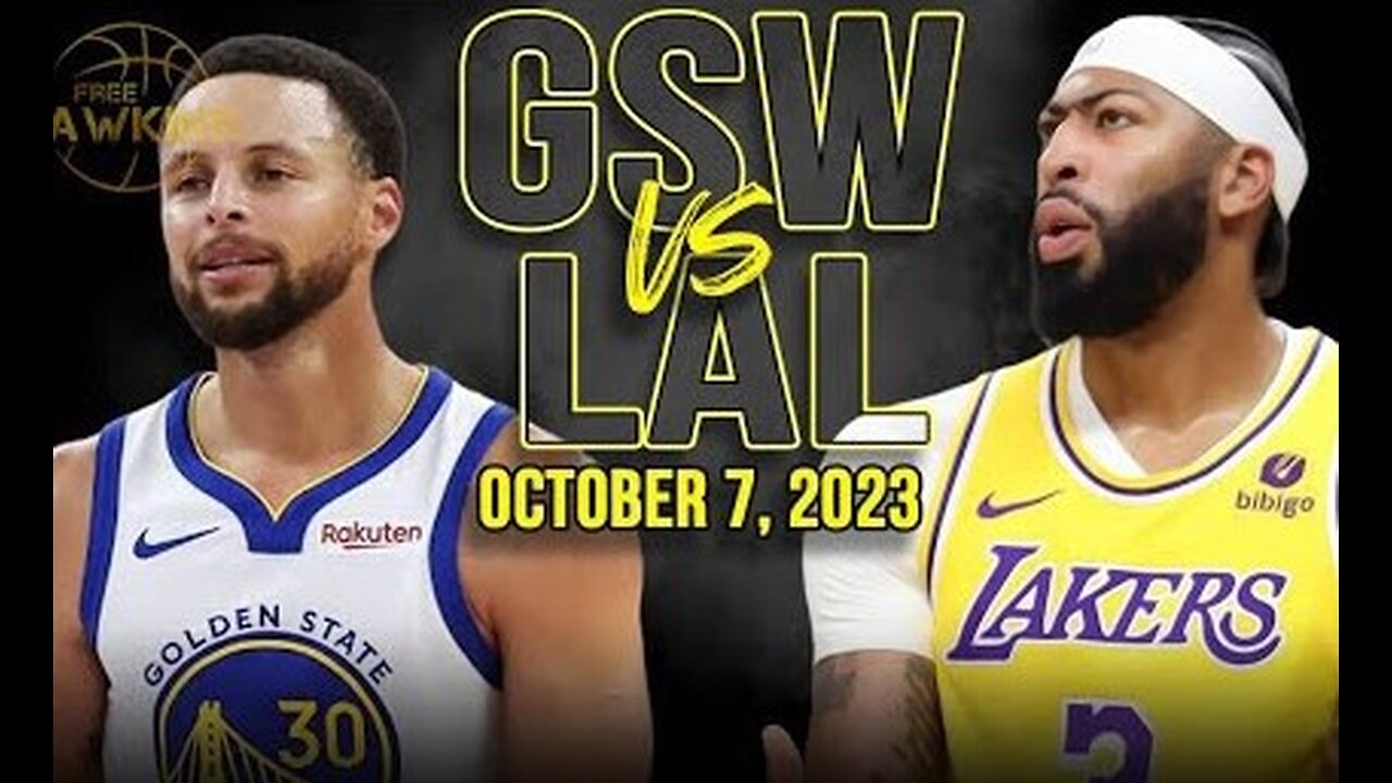 Golden State Warriors vs Los Angeles Lakers Full Game Highlights | October 7, 2023