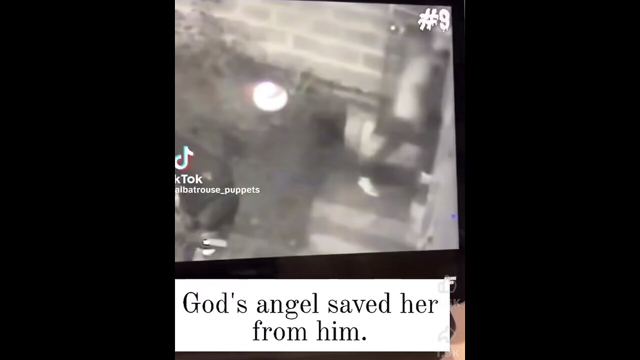 God’s angel saved her from him