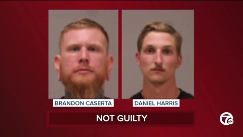 2 men found not guilty in Whitmer kidnap plot trial, mistrial declared for other defendants