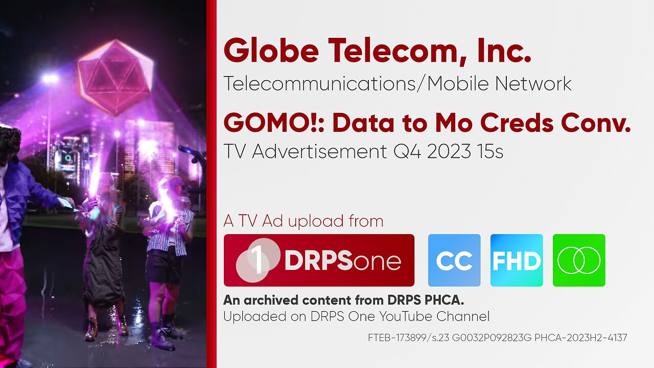 GOMO! Data to Mo Creds Conversion TV Ad Q4 2023 15s (Philippines) [CC/HD/ST]