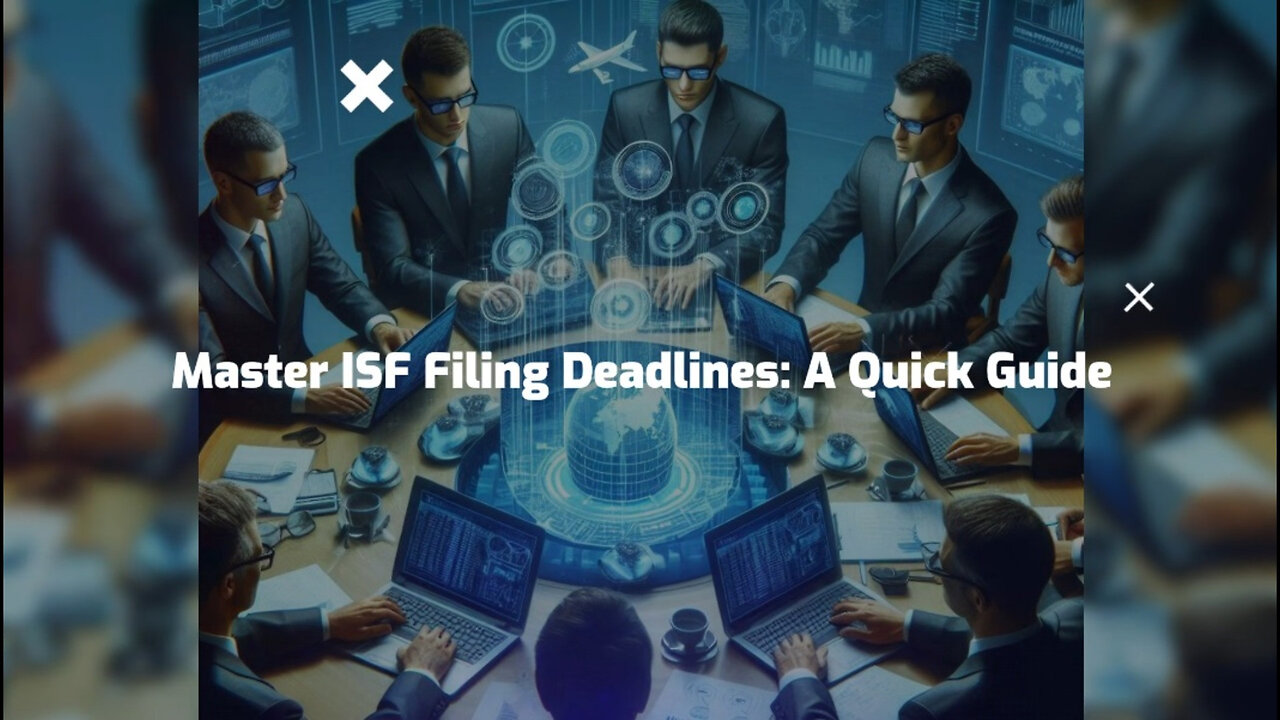 Mastering ISF Filing Deadlines: A Crucial Guide for Importers and Custom Brokers