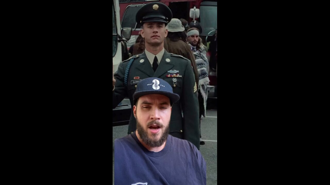 Tom Hanks showing us he worships the devil.