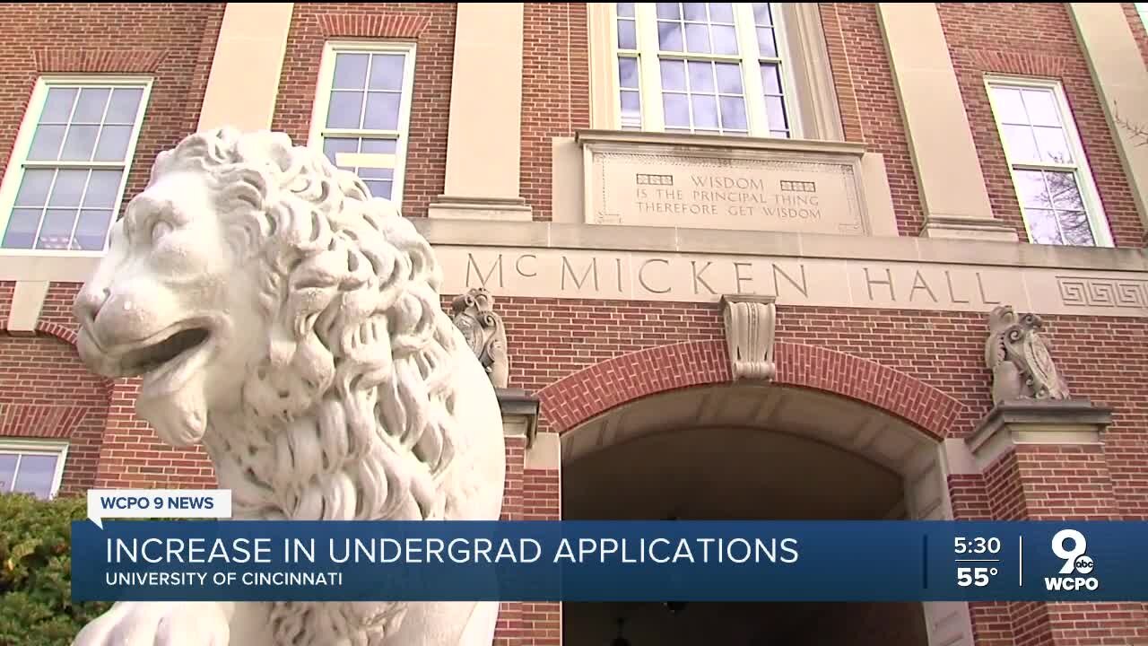 University of Cincinnati expecting record number of undergrad applicants