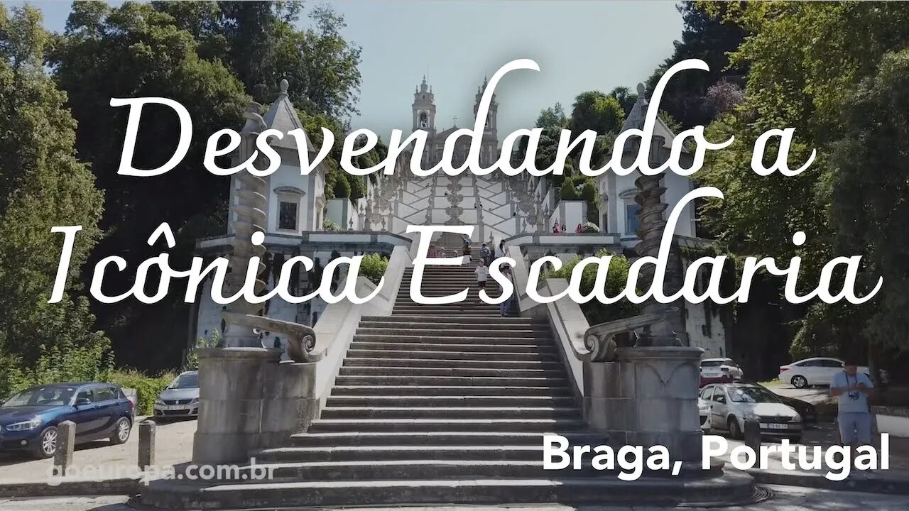 🇵🇹 DESVENDANDO A ICÔNICA ESCADARIA DE BOM JESUS DO MONTE - Braga, Portugal | GoEuropa