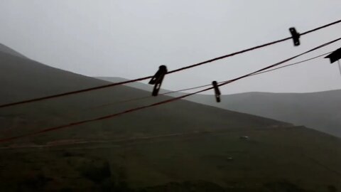 The rain is about to start (Yağmur başlamak üzere)