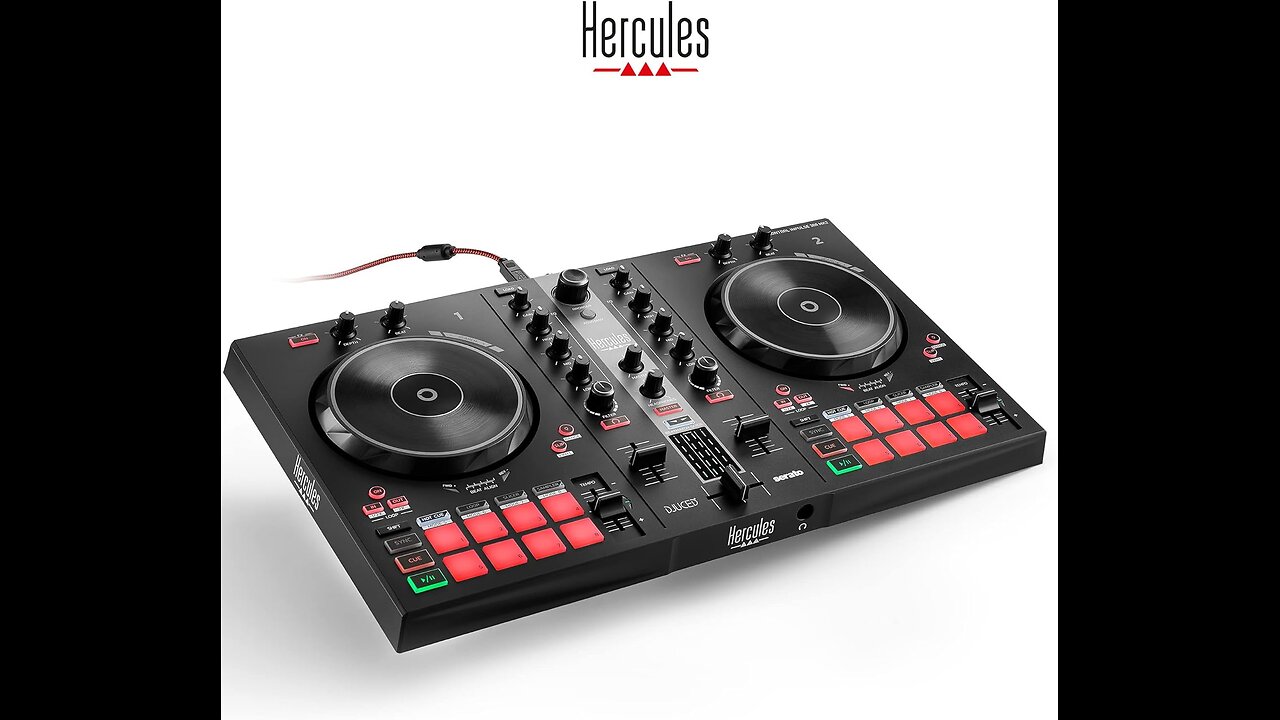 Hercules DJControl Inpulse 300 MK II Best for Beginner Djs