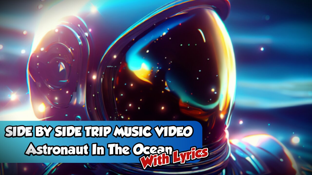 SIDE BY SIDE TRIP MUSIC VIDEO | Masked Wolf - Astronaut In The Ocean WITH LYRICS