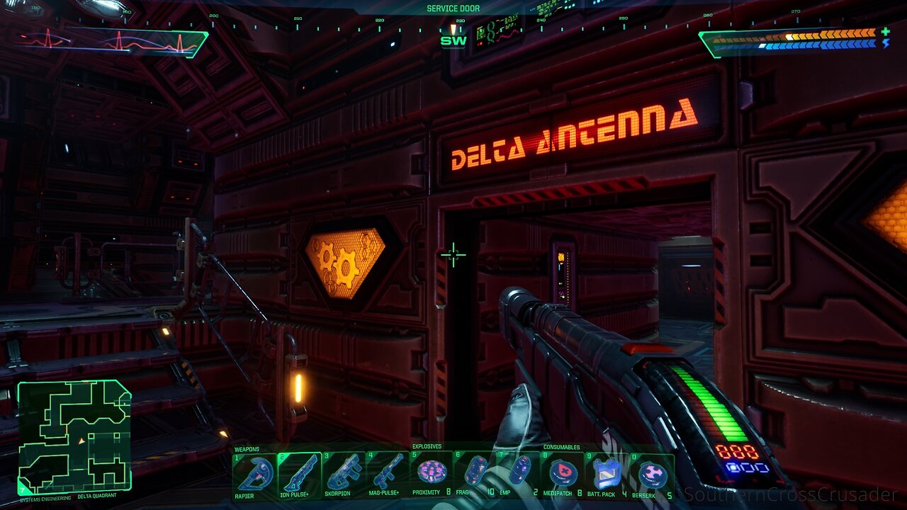 System Shock Remake Episode 33 - Delta Antenna Destroyed