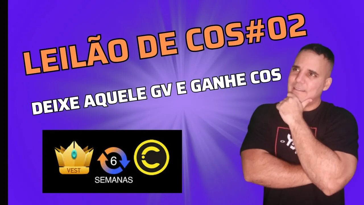 GANHE MOEDA COS NO LEILÃO DO CANAL