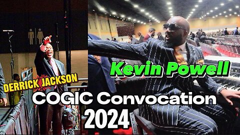 when you get Derrick Jackson’s attention 🎹🎶🔥🎵🫵🏽 Kevin Powell cogic convocation2024