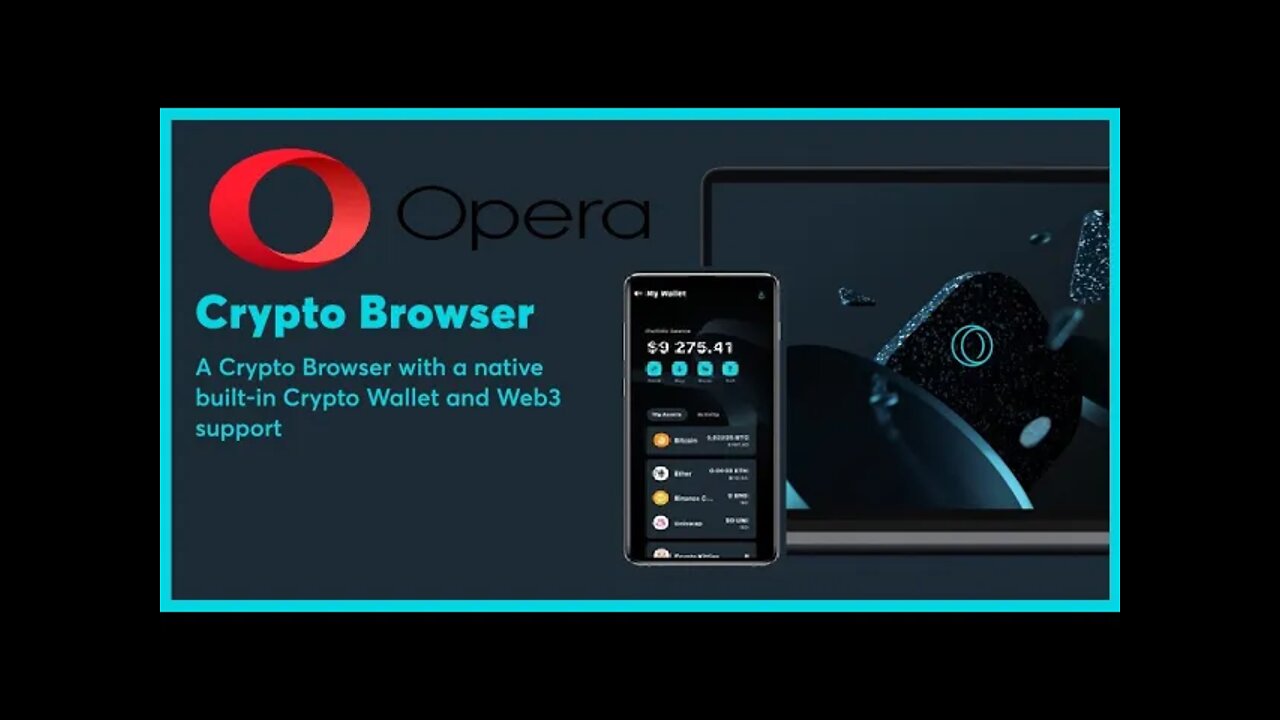 💥Opera Crypto Web3 com Carteira Digital Integrada💥