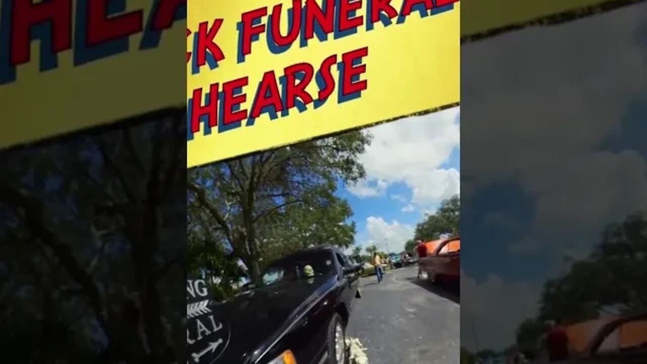 SPOOKY HEARSE!!! #shorts #hearse #classiccars #vintagecars #carshow #carshows #classiccarshow