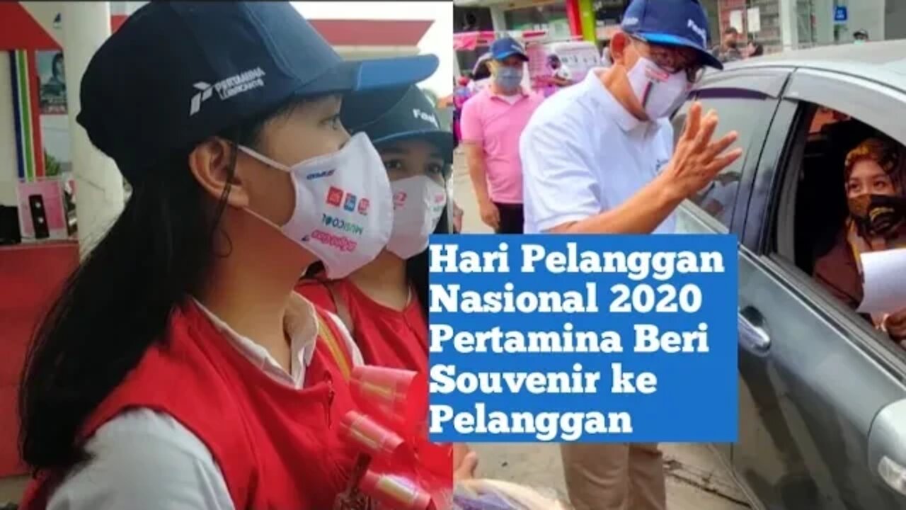 Hari Pelanggan Nasional Pertamina Edukasi BBM Berkualitas Tawarkan Promo dan Bagikan Souvenir