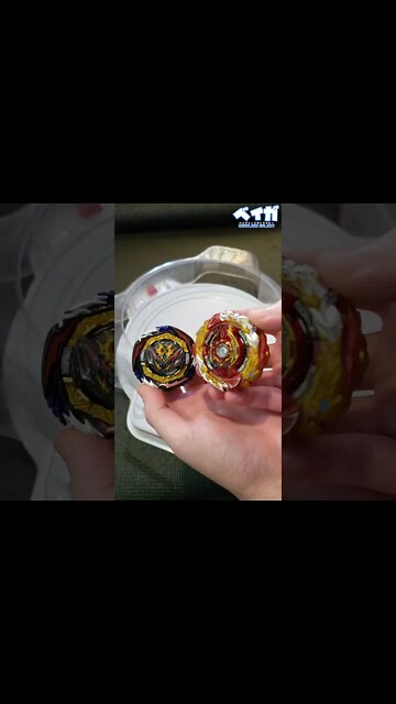DYNAMITE BELIAL .Nx.Vn-2 vs WORLD SPRIGGAN .U' 2B - Beyblade Burst ベイブレードバースト