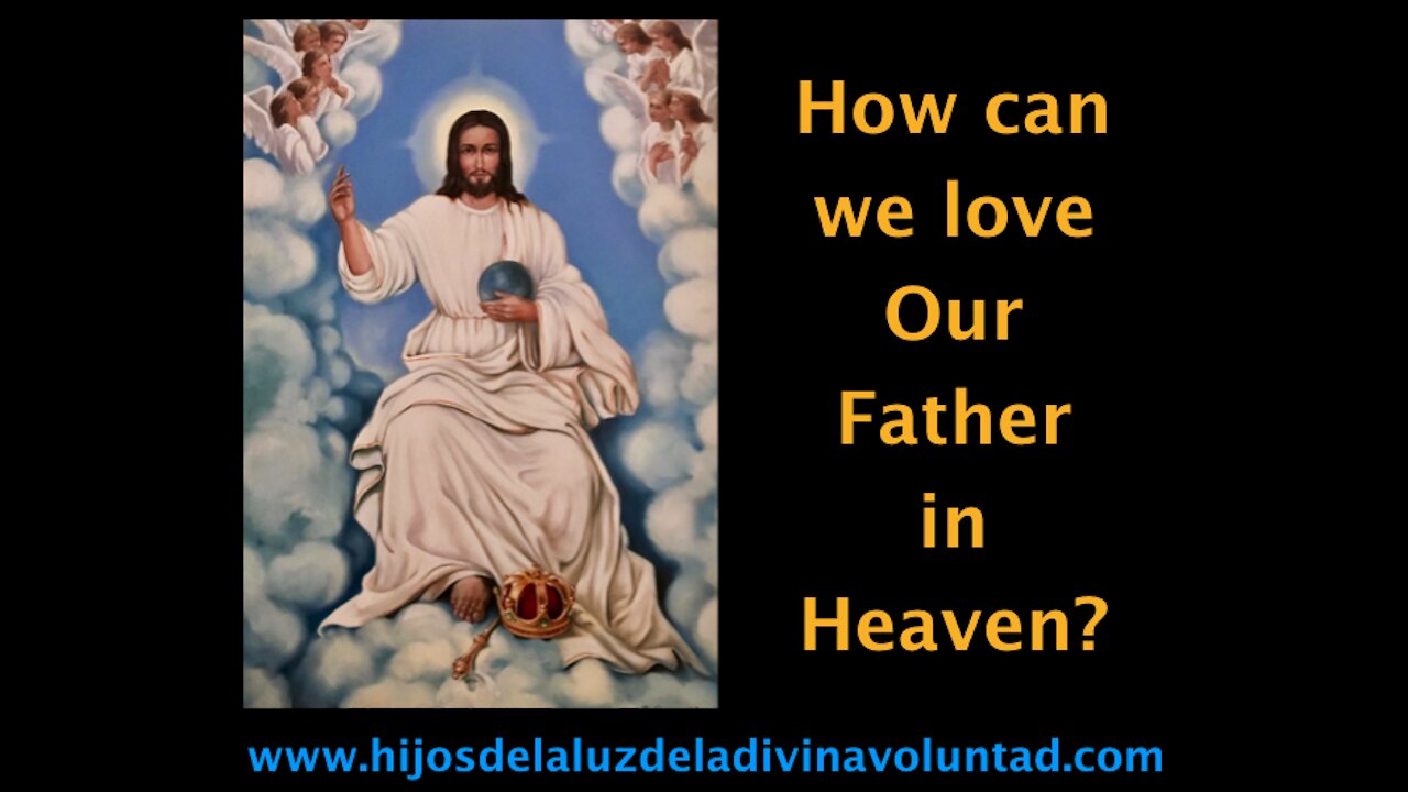 I Love You My God, the author of my life.