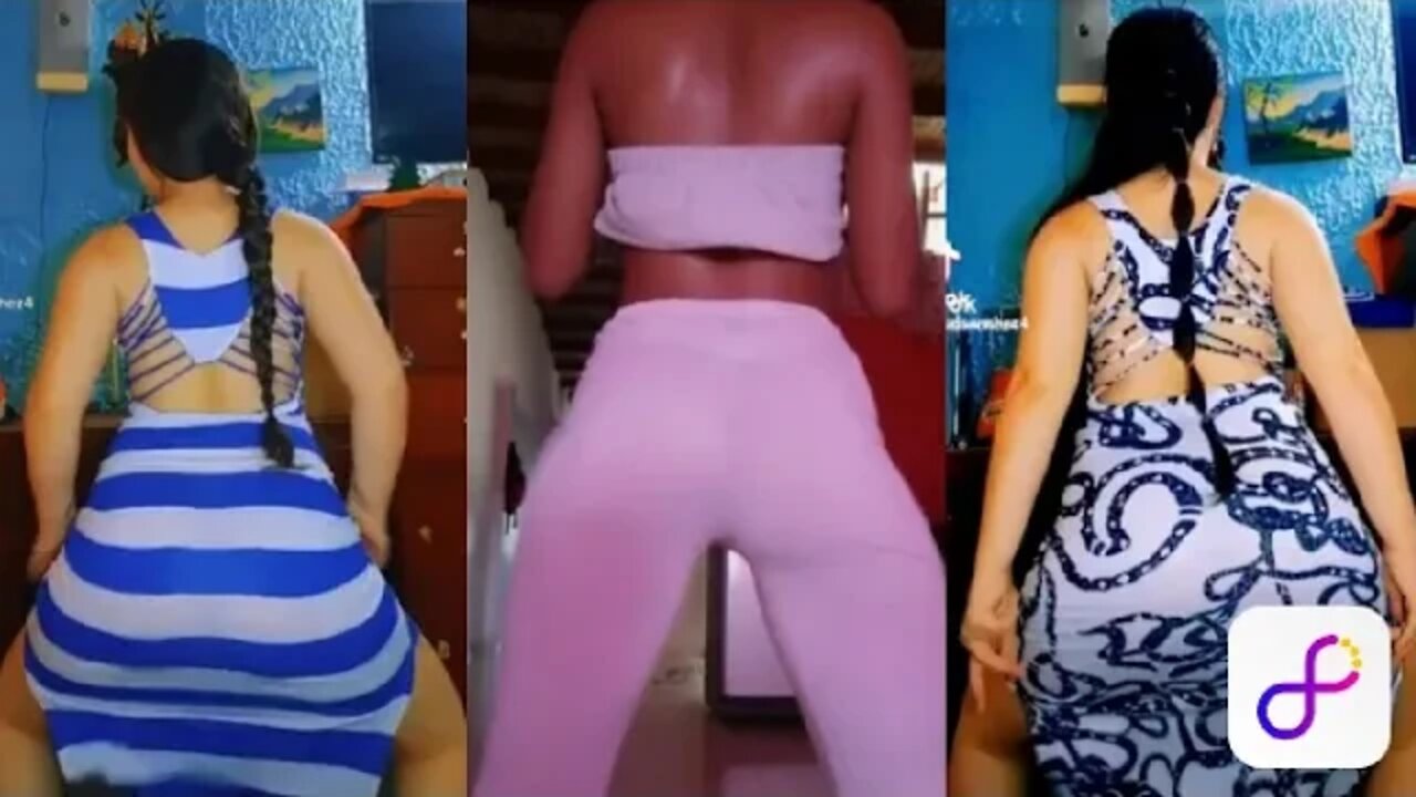 💥 Cute girls booty twerk in dress tiktok videos compilation |Sexy girls tiktok videos compilation