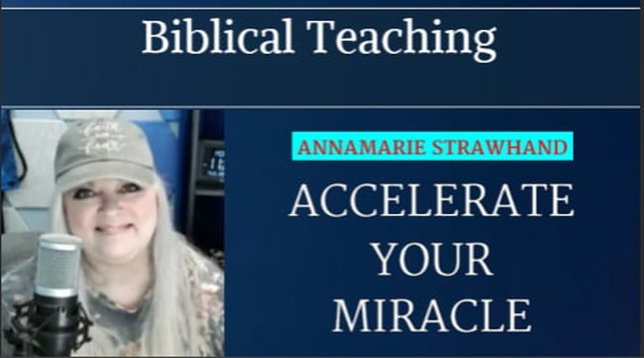 How To Accelerate Your Miracle! Expedited Answers To Prayers! Annamarie Prays With YOU!