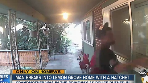 Grandmother speaks about Lemon Grove home broken into with a hatchet