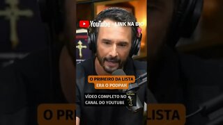 PORQUE RODRIGO SANTORO FOI NO PODPAH? (vídeo completo no canal) #shorts #rodrigosantoro