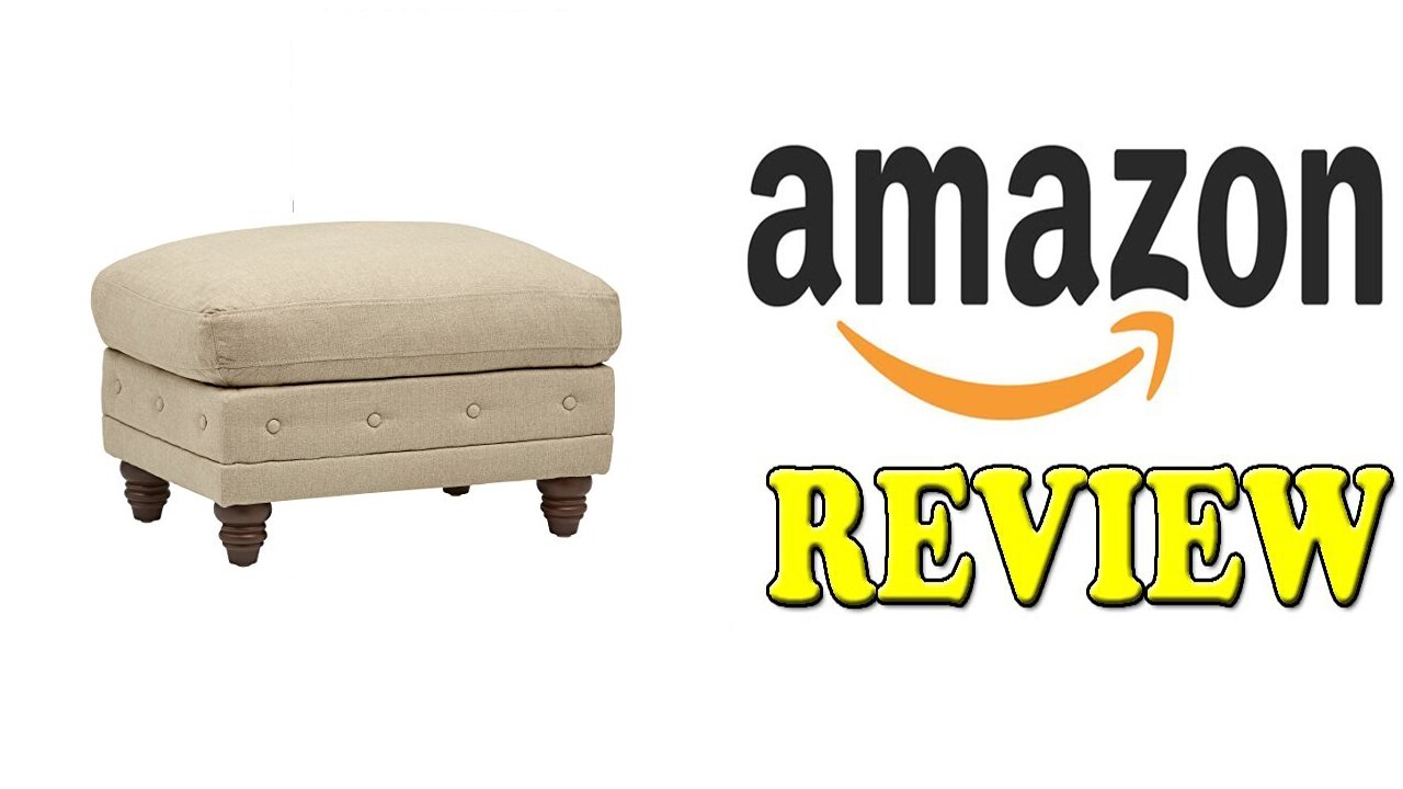 Stone Beam Bradbury Chesterfield Ottoman Review