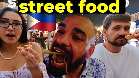 Foreigners eating Filipino food @ThatPhilippinesLife on my LAST day in the Philippines