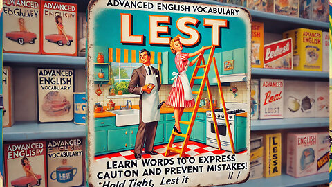Vocabulary and Pronunciation "LEST" Advanced English