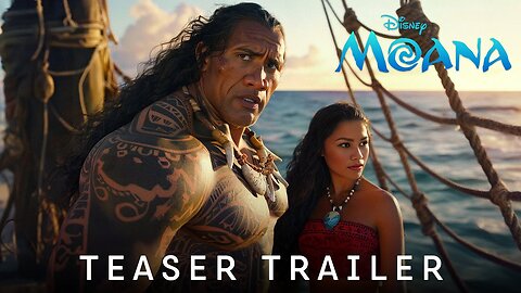 MOANA Live Action - Official Trailer (2025) Zendaya, Dwayne Johnson | Disney Latest Update