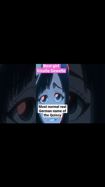 Giselle Gewelle is the most Normal Quincy Name coincidence? #bleach #anime #trans #manga #animeedit
