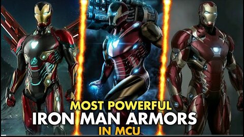 Top 10 Most Powerful Iron Man Armors in MCU(HINDI) | MCU Ranking